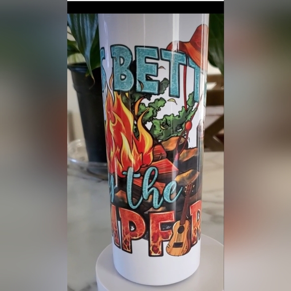 Life is Better by the Campfire 20oz Tumbler 🎉sale - Picture 12 of 13